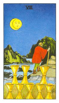 THE EIGHT OF CUPS