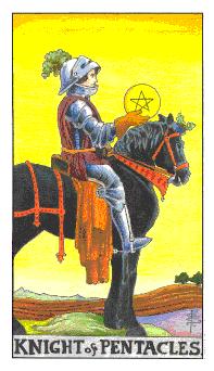 THE KNIGHT OF PENTACLES