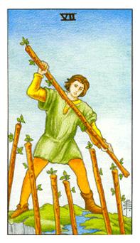 Seven of Wands