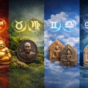 พระเครื่องสายการเงิน เลือกยังไงให้ตรงกับราศี เสริมโชคลาภและการค้าขาย